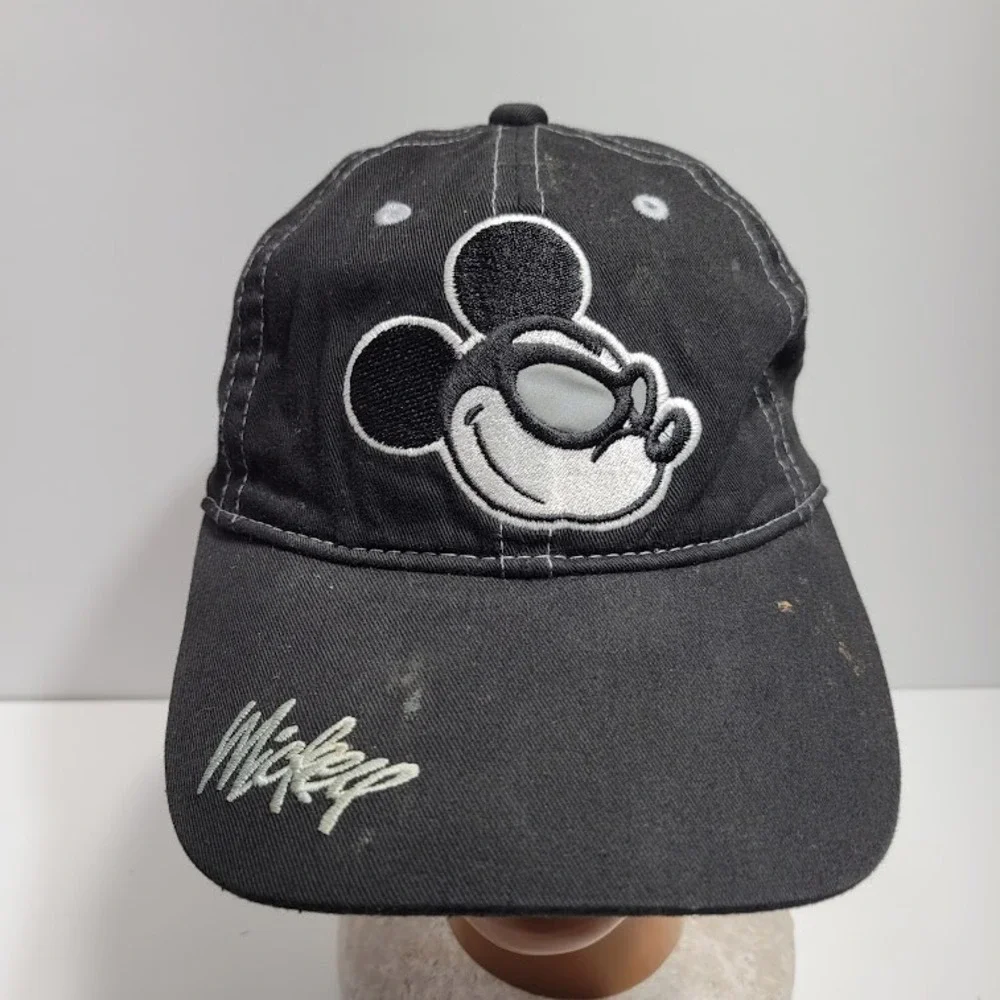 Disneyland Resort Disney Parks Mickey Mouse Wearing Sunglasses Strapback Cap Hat